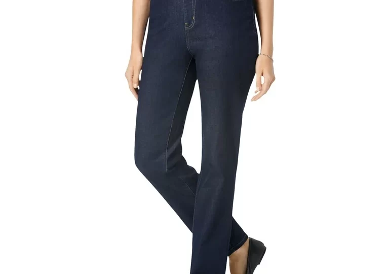 plus size pull on jeans