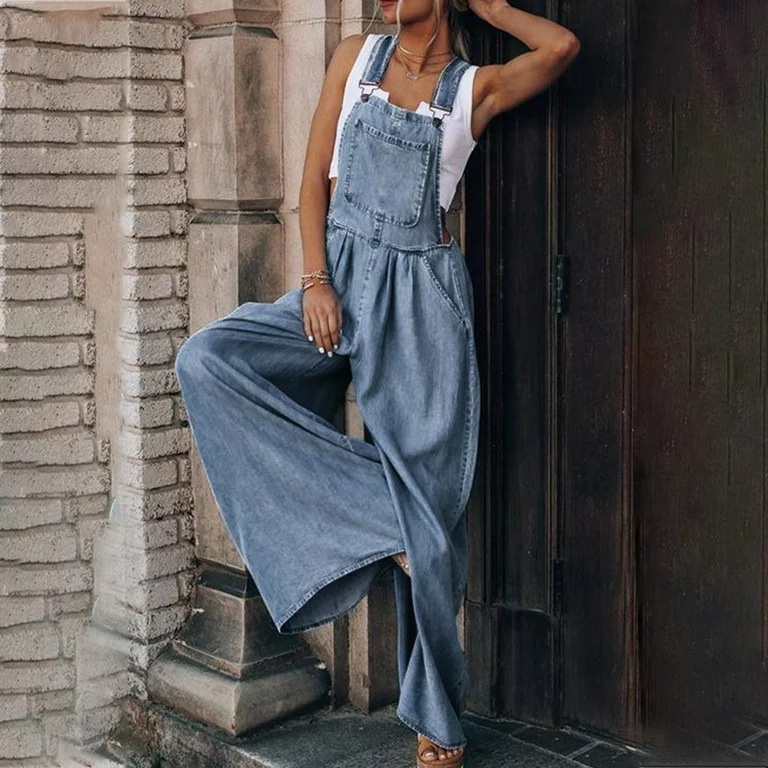 denim jumpsuit women