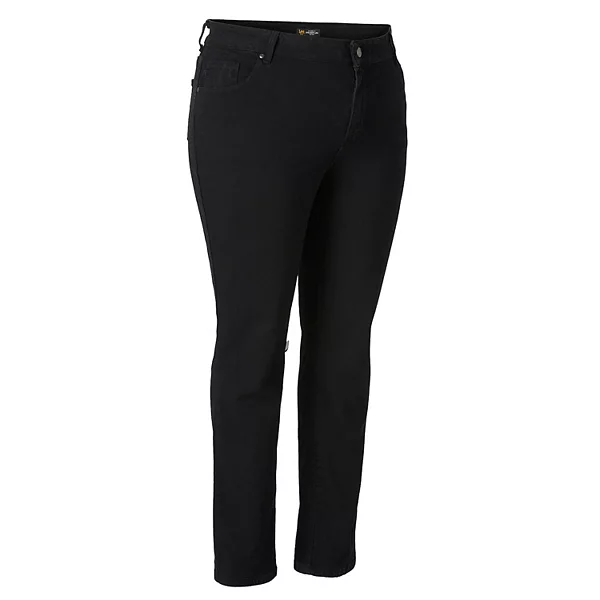 plus size straight leg jeans