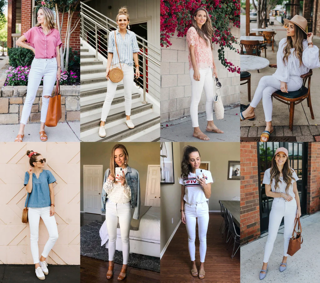 women white jeans