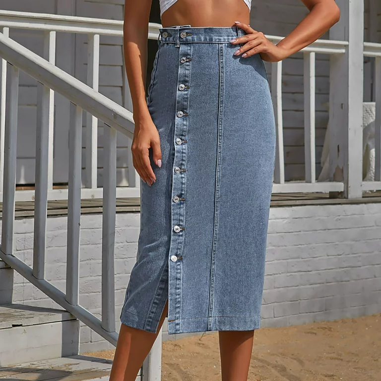 jeans skirts