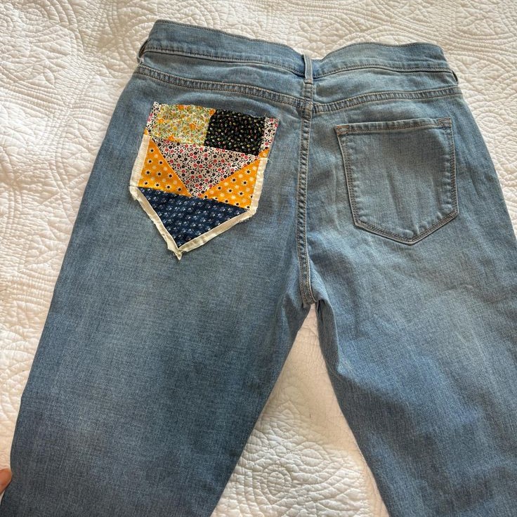 patch jeans