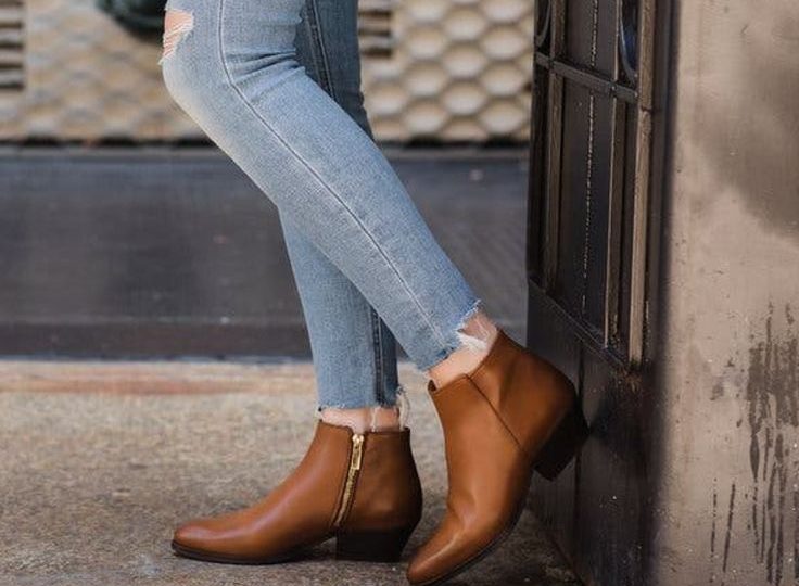 straight leg jeans for boots