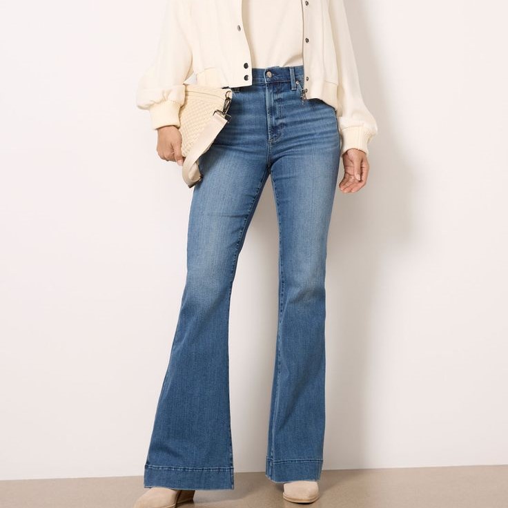 wide leg jeans